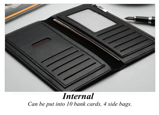 Corehide™ Kangro Ultra Slim Long Purse Wallet for Men