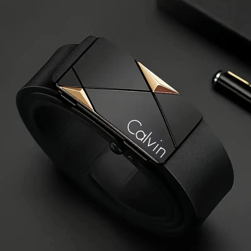 Corehide™ Stylish Men's PU Leather Belt - Fashion Belts for Daily Life, Leisure, Party, Festival, Work, and Business Automatic Buckle