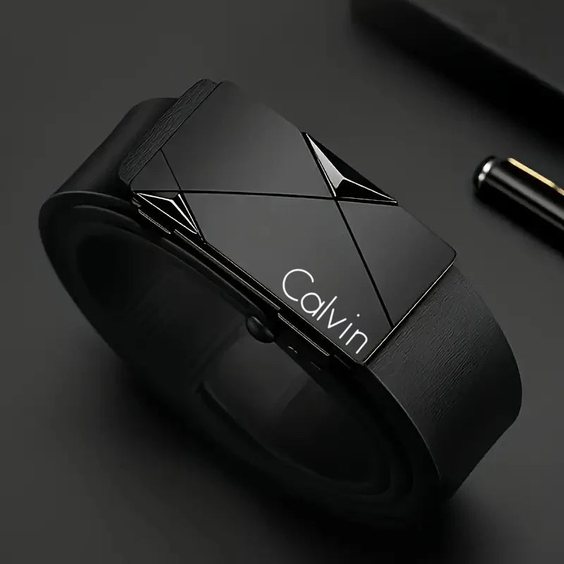 Corehide™ Stylish Men's PU Leather Belt - Fashion Belts for Daily Life, Leisure, Party, Festival, Work, and Business Automatic Buckle