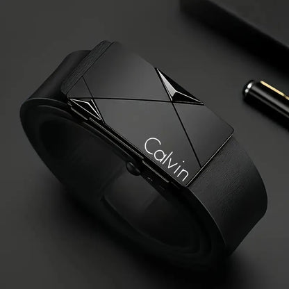 Corehide™ Stylish Men's PU Leather Belt - Fashion Belts for Daily Life, Leisure, Party, Festival, Work, and Business Automatic Buckle