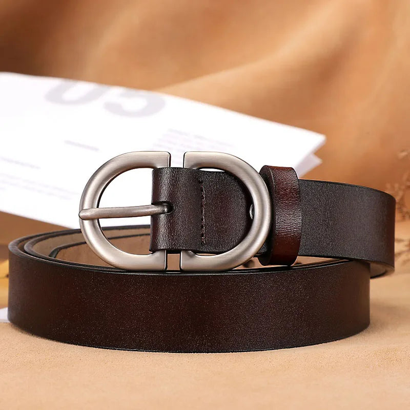 Corehide™ New Belts for Women Genuine Leather Cowskin High Quality Fashion Belt Jeans Belts for Dress Luxury Brand Women's Belt LD032-1