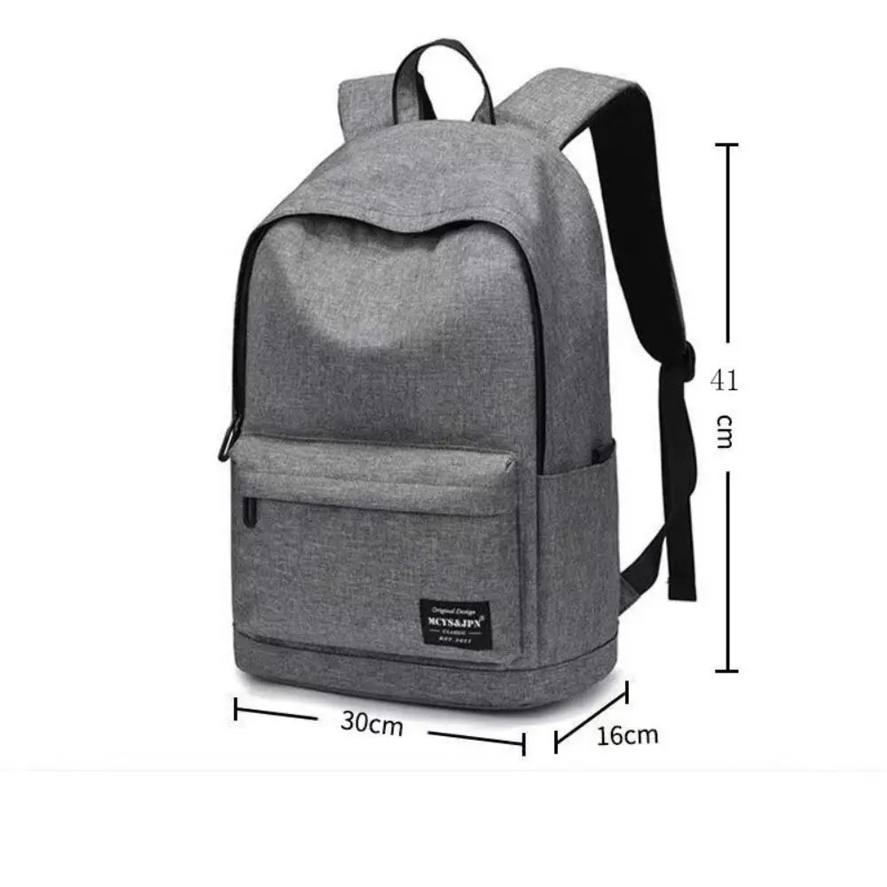 Corehide™ Trendy Men's Minimalist Backpack Versatile Backpack Large Capacity School Student Computer Travel Bag Washable Unisex Backpack