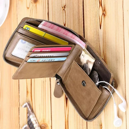 Corehide™ Wallet for Men Leather RFID Blocking Bifold Stylish Wallet for Boys.