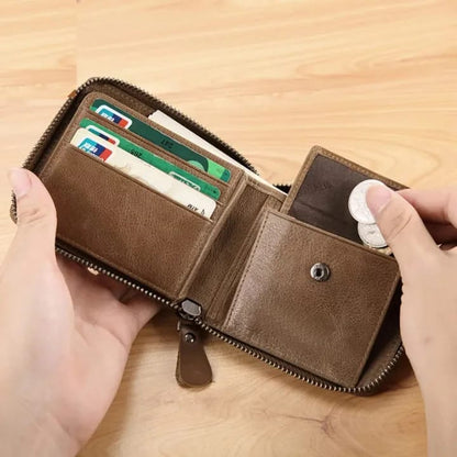 Corehide™ Wallet for Men Leather RFID Blocking Bifold Stylish Wallet for Boys.